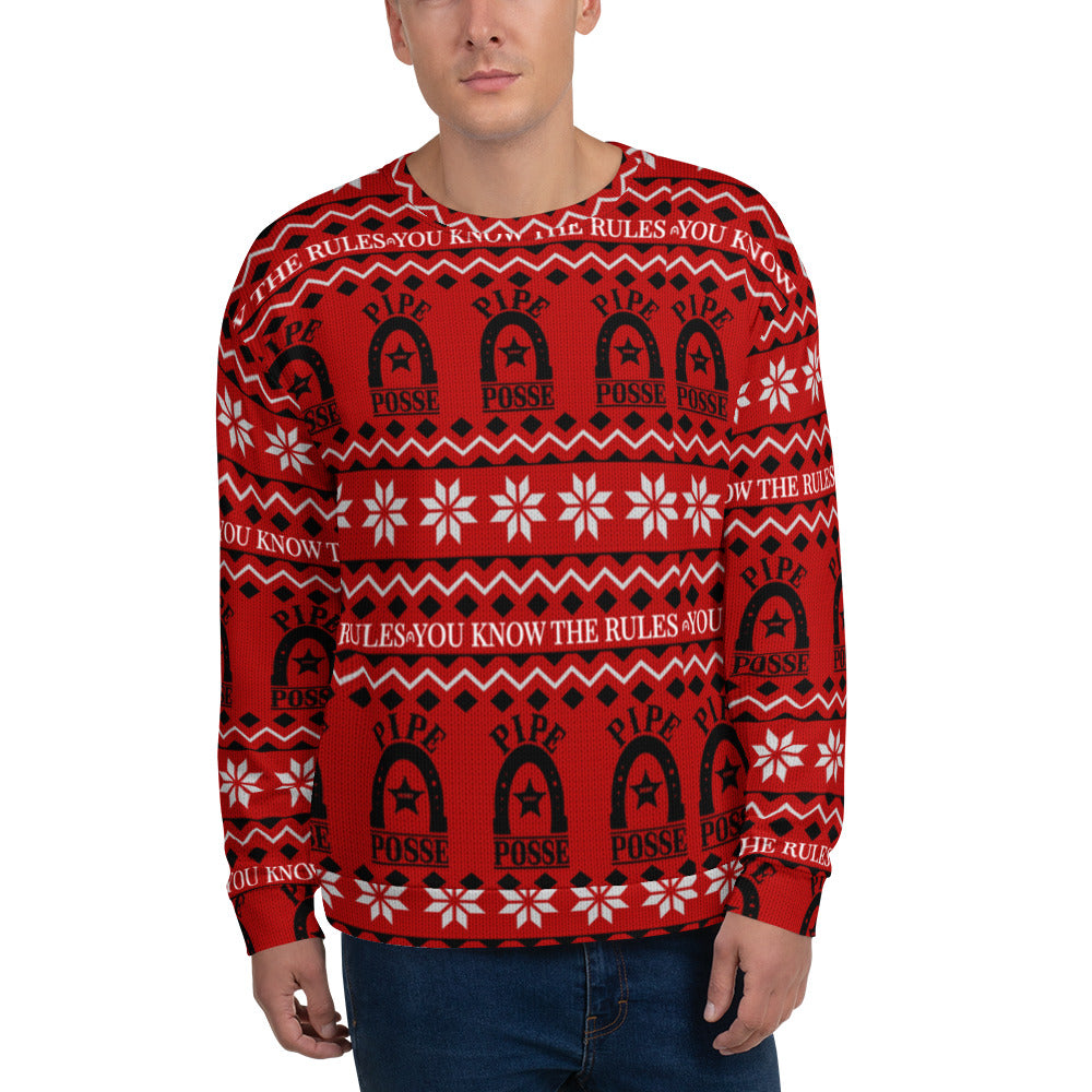 PIPE POSSE HOLIDAY SWEATER