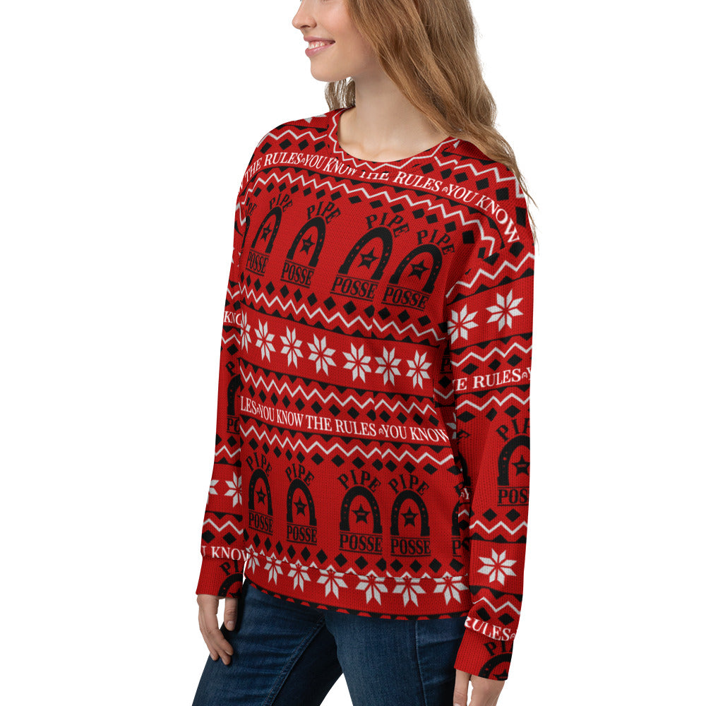 PIPE POSSE HOLIDAY SWEATER
