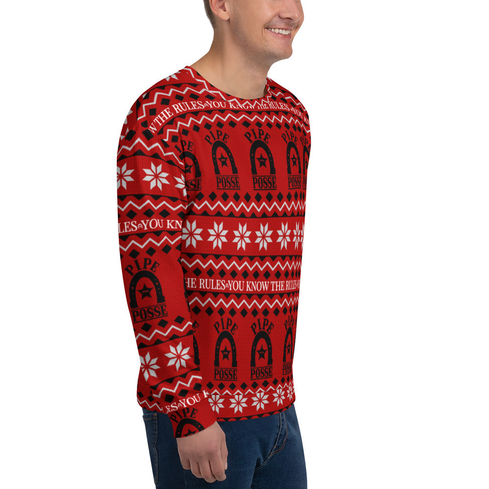 PIPE POSSE HOLIDAY SWEATER