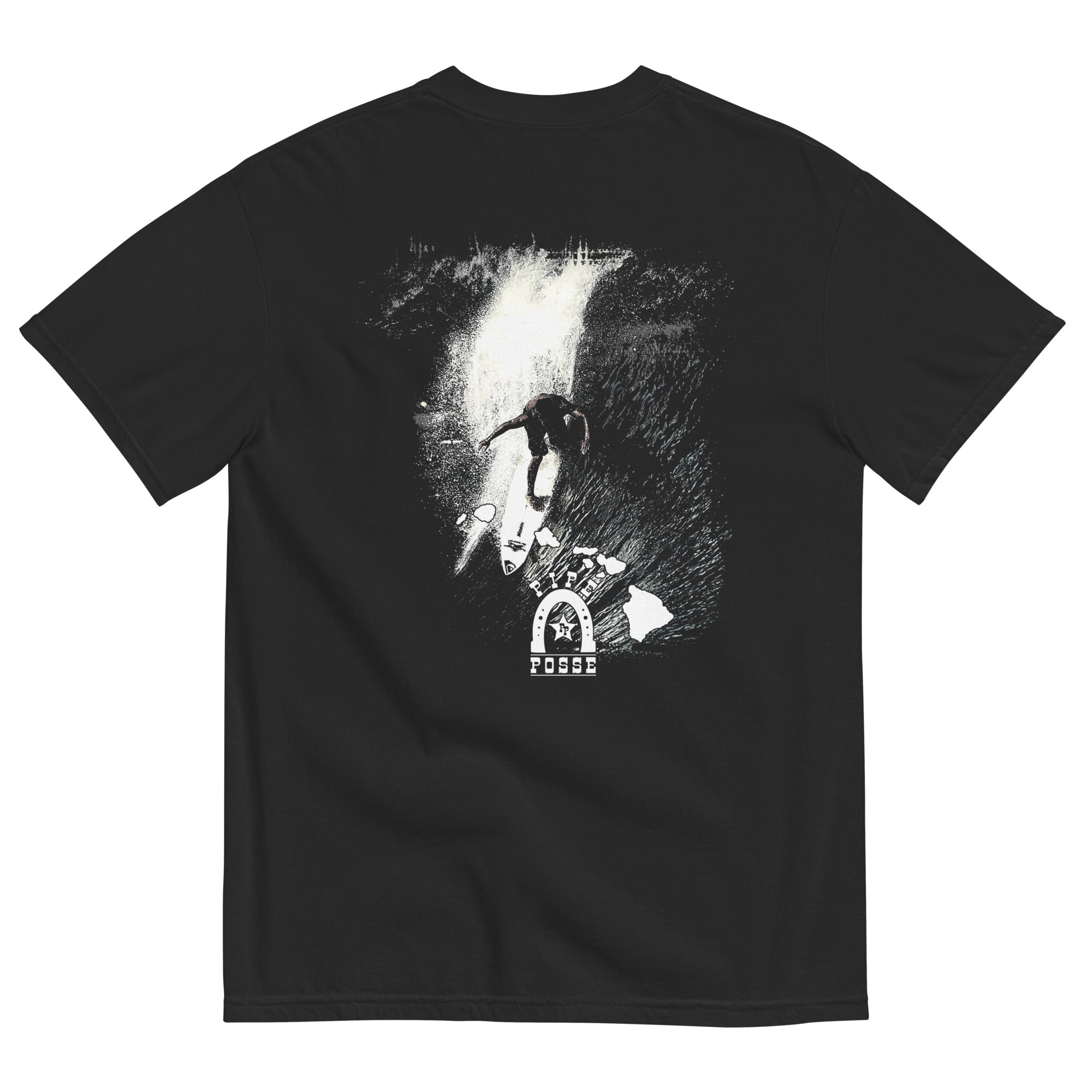 DROPPING IN TAHITI PIPE POSSE TEE – Pipe Posse