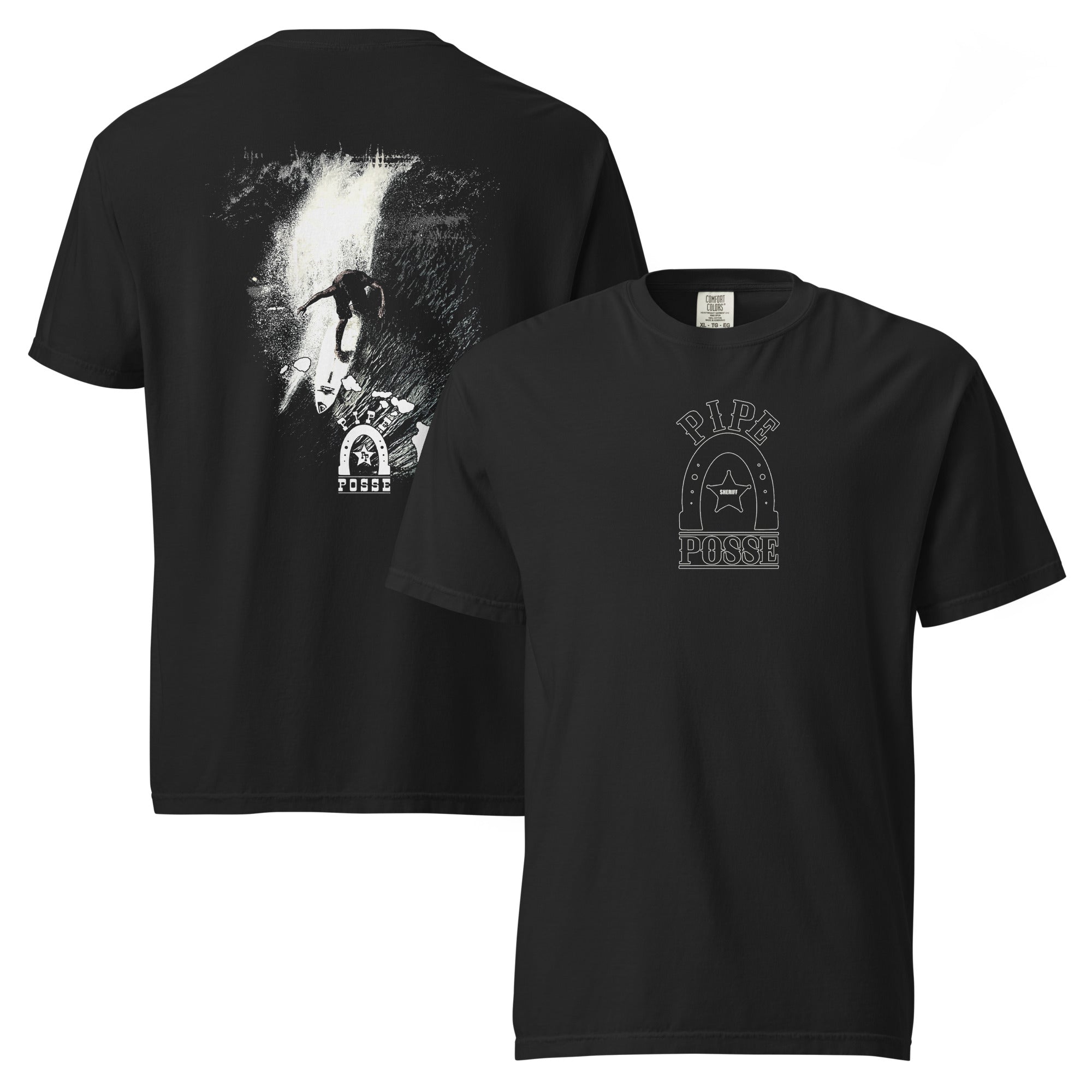 DROPPING IN TAHITI PIPE POSSE TEE – Pipe Posse